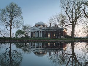 Jefferson's Monticello by Rod Chase