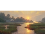 Sunset on the Marsh by Mark Keathley