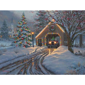 Christmas  Crossing by Mark Keathley