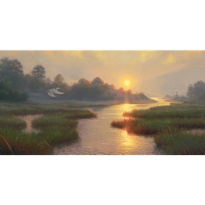 Sunset on the Marsh by Mark Keathley