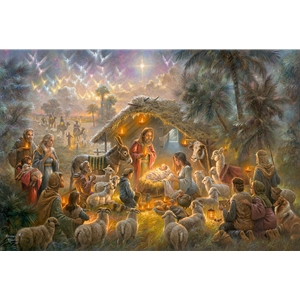 The Nativity by Abraham Hunter