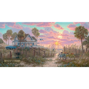 Beach Life, Beach House II by Abraham Hunter