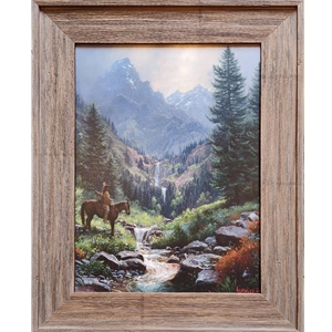 Taking Time 12x16 Mini by Mark Keathley