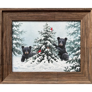 O' Christmas Tree 12x16 Mini by Abraham Hunter