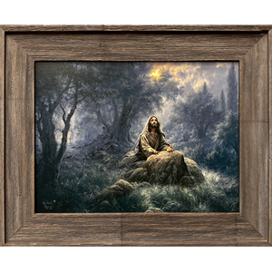 In the Garden 12x16 Mini by Abraham Hunter