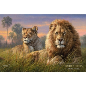 Savanna Legend by Abraham Hunter - 12x18 Exclusive