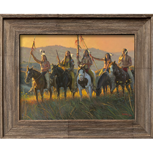 Boundaries 12x16 Mini by Mark Keathley