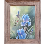 Grandma's Garden 12x16 Mini by Abraham Hunter