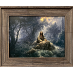 In the Garden 12x16 Mini by Abraham Hunter