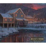 Winter at the Old Mill by Mark Keathley