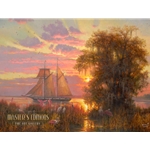 Cooper River Sunset by Abraham Hunter